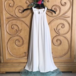 One Clothing Swing Dress White